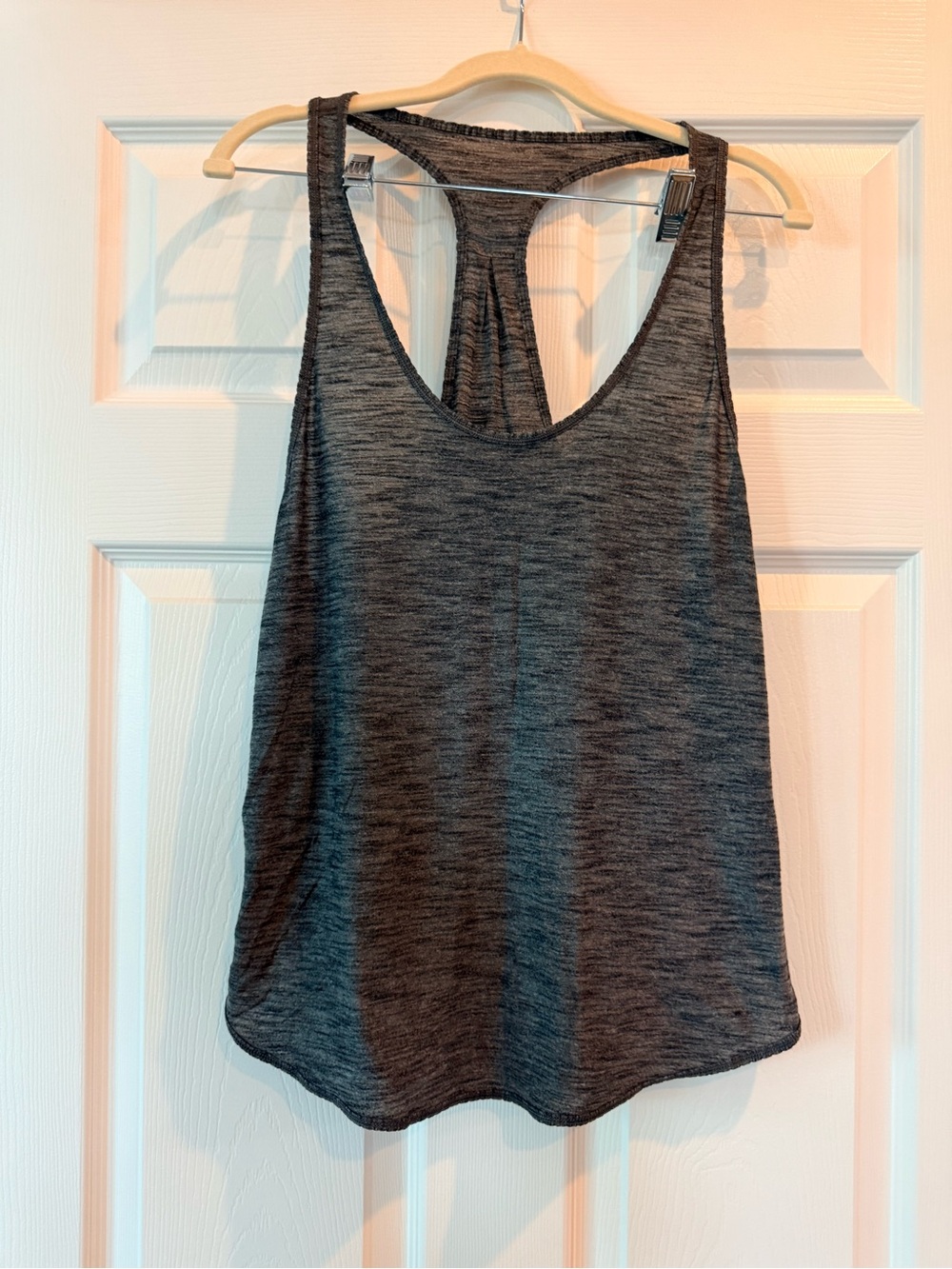 lululemon athletica Dark Gray Racerback Tank